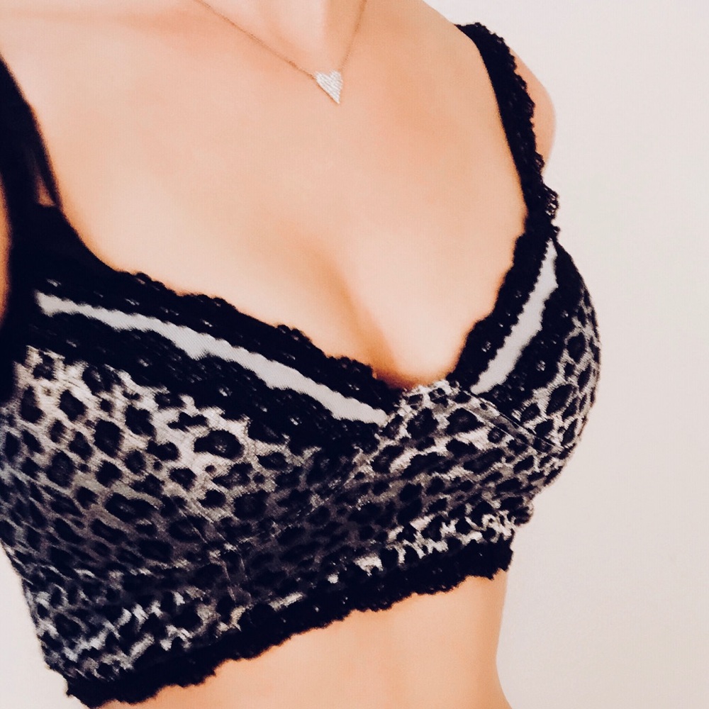 Intimately free people crop bra top